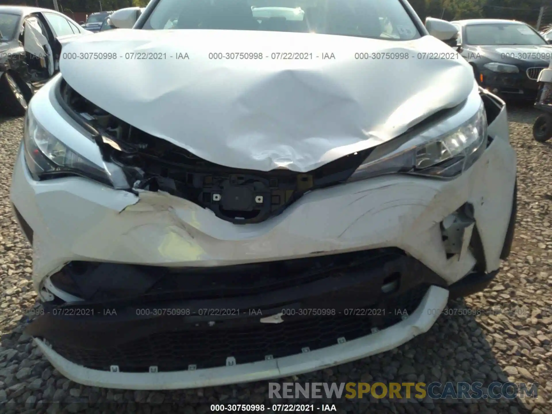 6 Photograph of a damaged car NMTKHMBX5MR127881 TOYOTA C-HR 2021