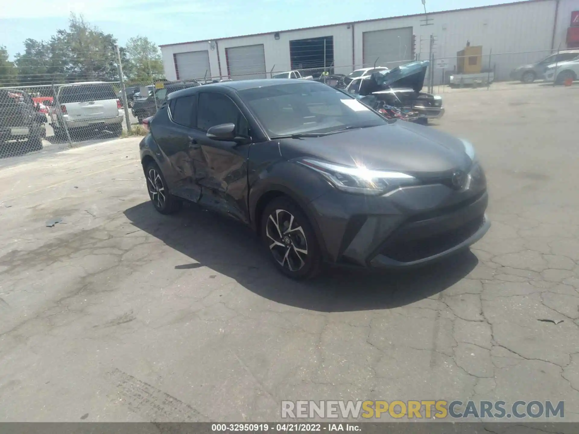 1 Photograph of a damaged car NMTKHMBX5MR130960 TOYOTA C-HR 2021