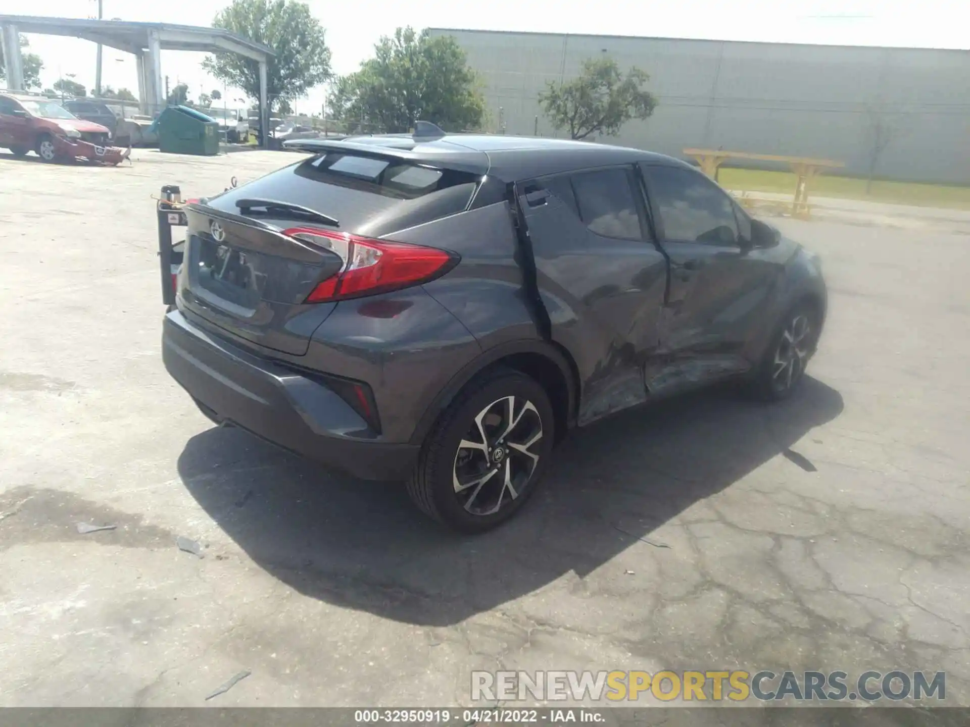 4 Photograph of a damaged car NMTKHMBX5MR130960 TOYOTA C-HR 2021