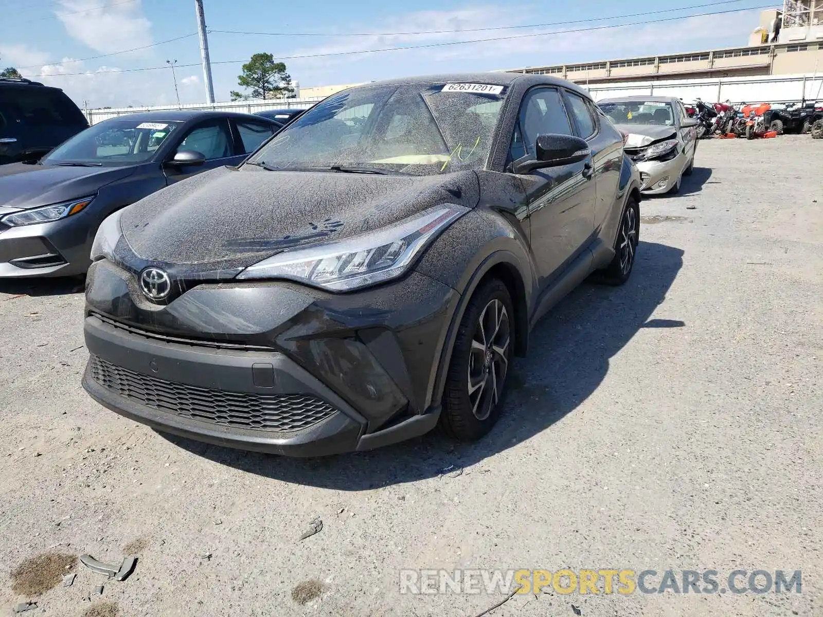 2 Photograph of a damaged car NMTKHMBX5MR131218 TOYOTA C-HR 2021