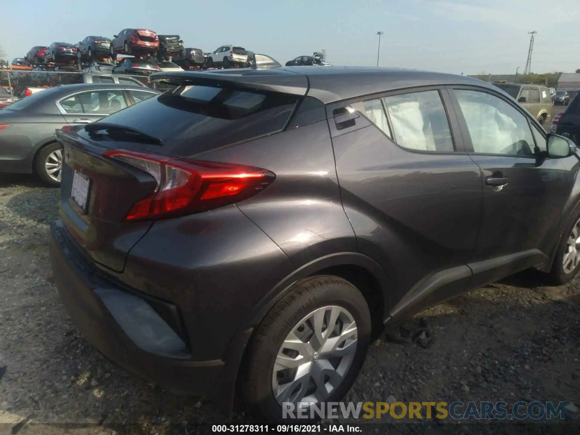 4 Photograph of a damaged car NMTKHMBX5MR131977 TOYOTA C-HR 2021