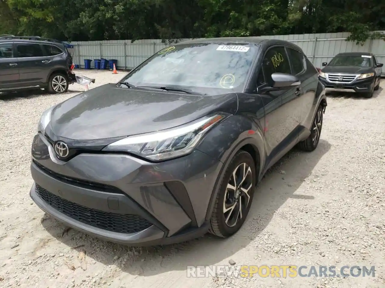 2 Фотография поврежденного автомобиля NMTKHMBX5MR133552 TOYOTA C-HR 2021