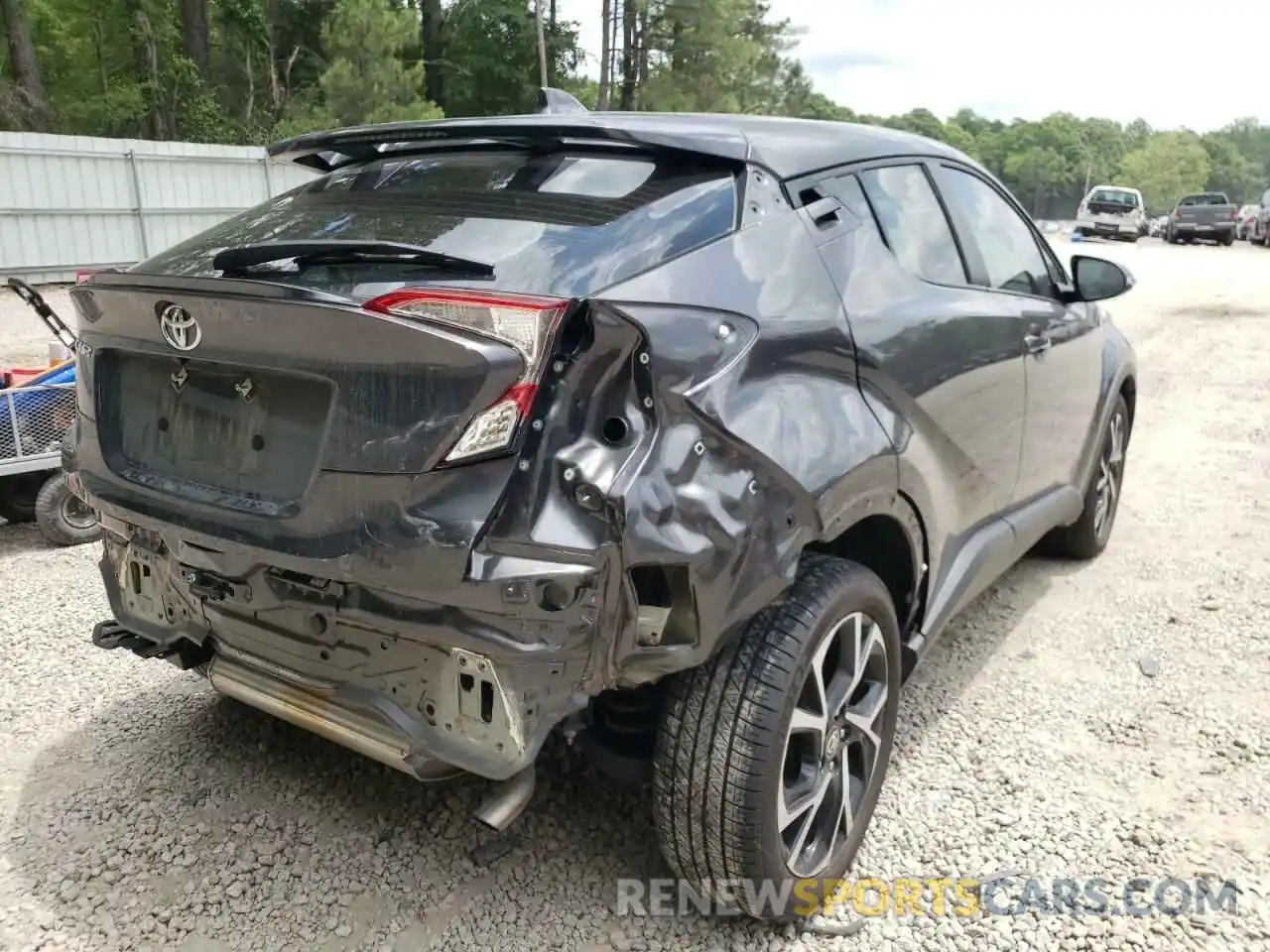 4 Photograph of a damaged car NMTKHMBX5MR133552 TOYOTA C-HR 2021