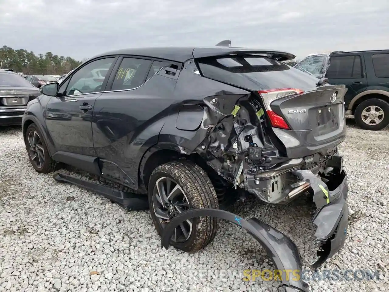 3 Photograph of a damaged car NMTKHMBX5MR133924 TOYOTA C-HR 2021