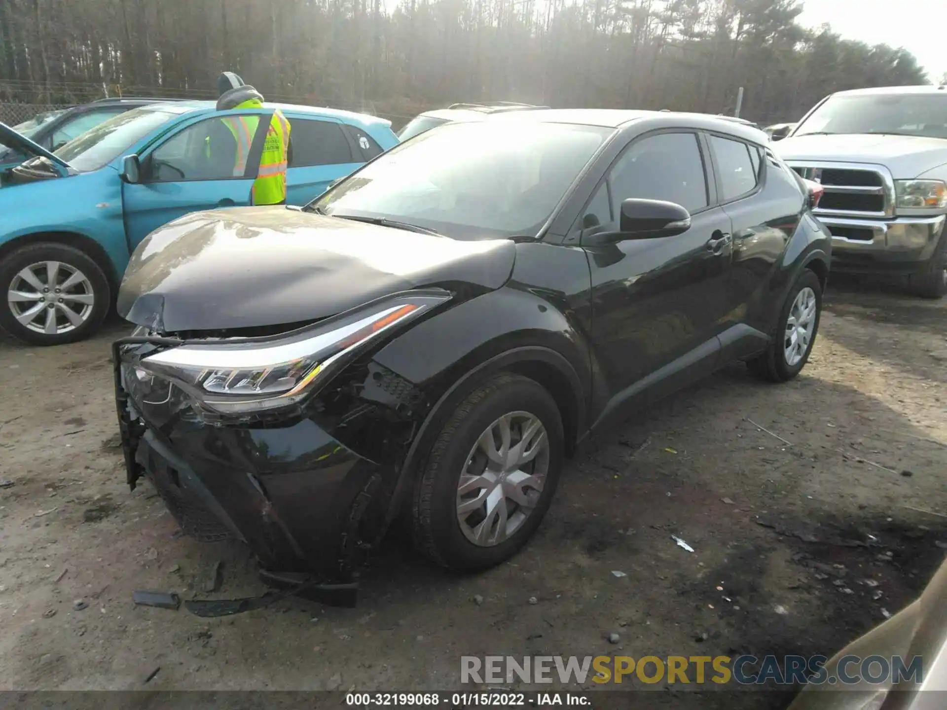 2 Photograph of a damaged car NMTKHMBX5MR134314 TOYOTA C-HR 2021