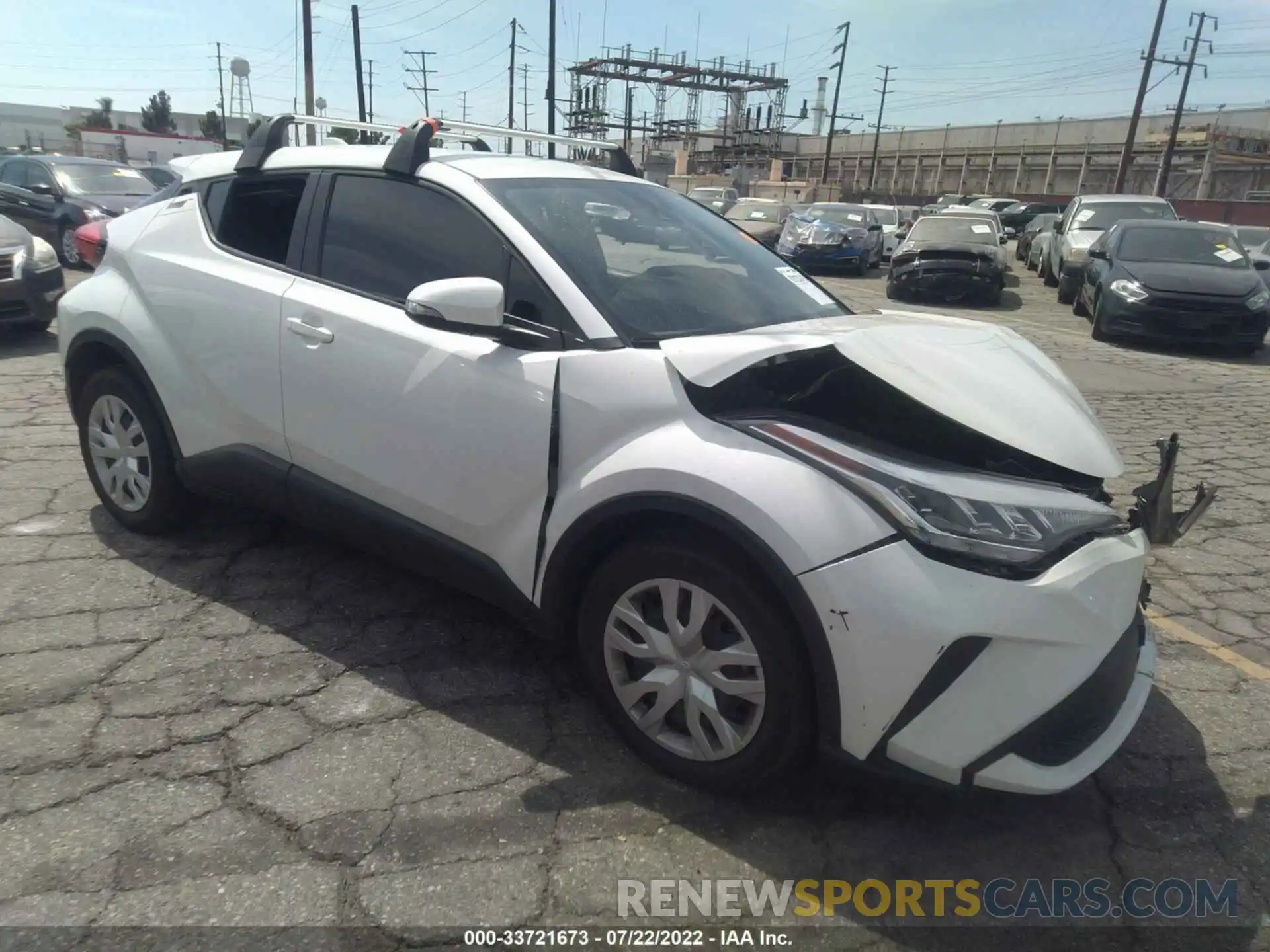 1 Photograph of a damaged car NMTKHMBX5MR134376 TOYOTA C-HR 2021