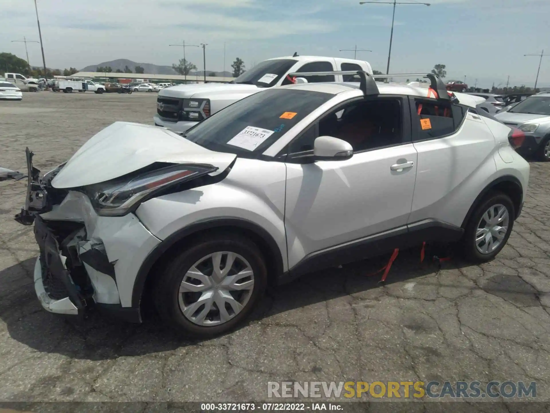 2 Photograph of a damaged car NMTKHMBX5MR134376 TOYOTA C-HR 2021