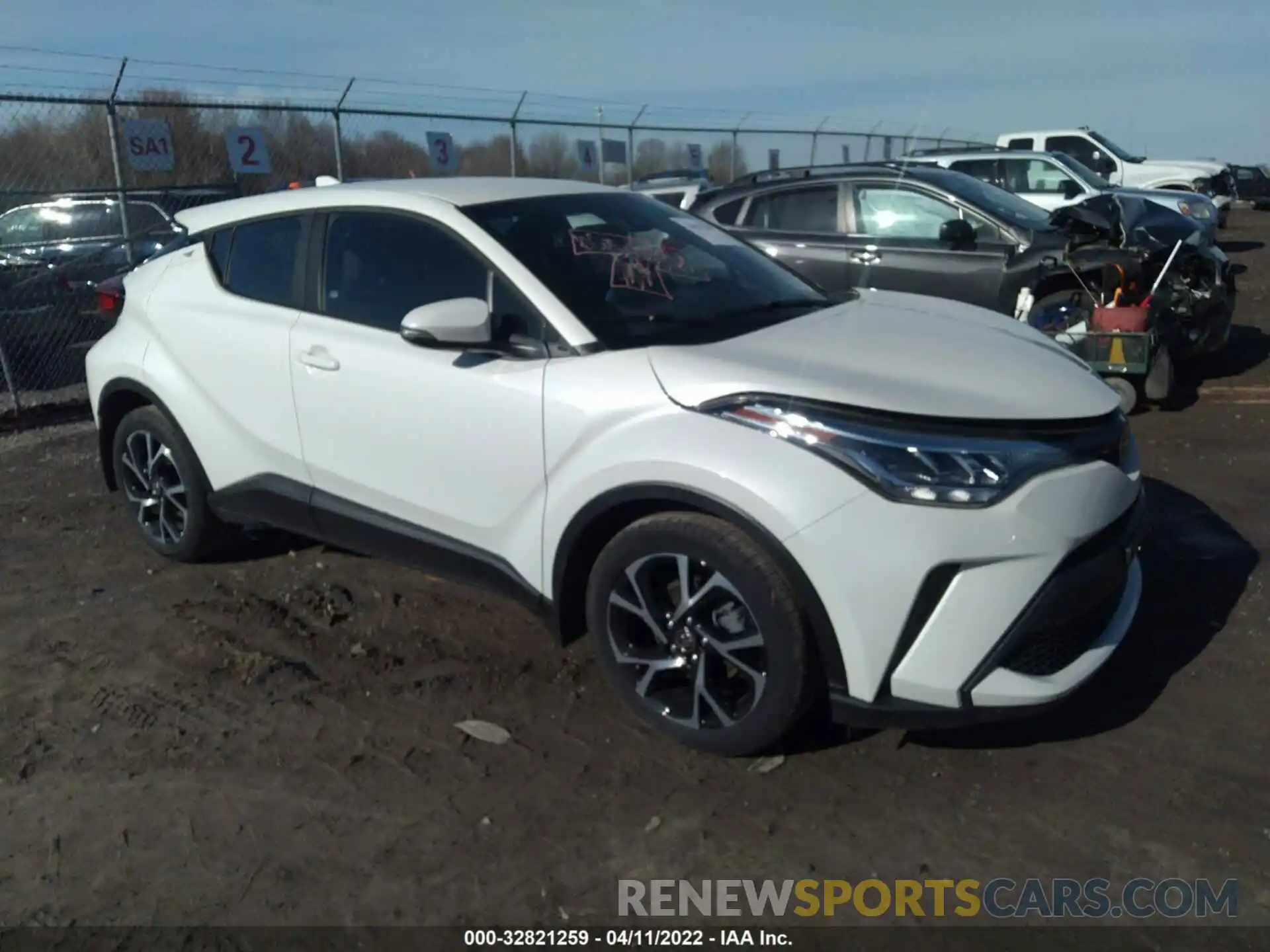 1 Photograph of a damaged car NMTKHMBX5MR135284 TOYOTA C-HR 2021