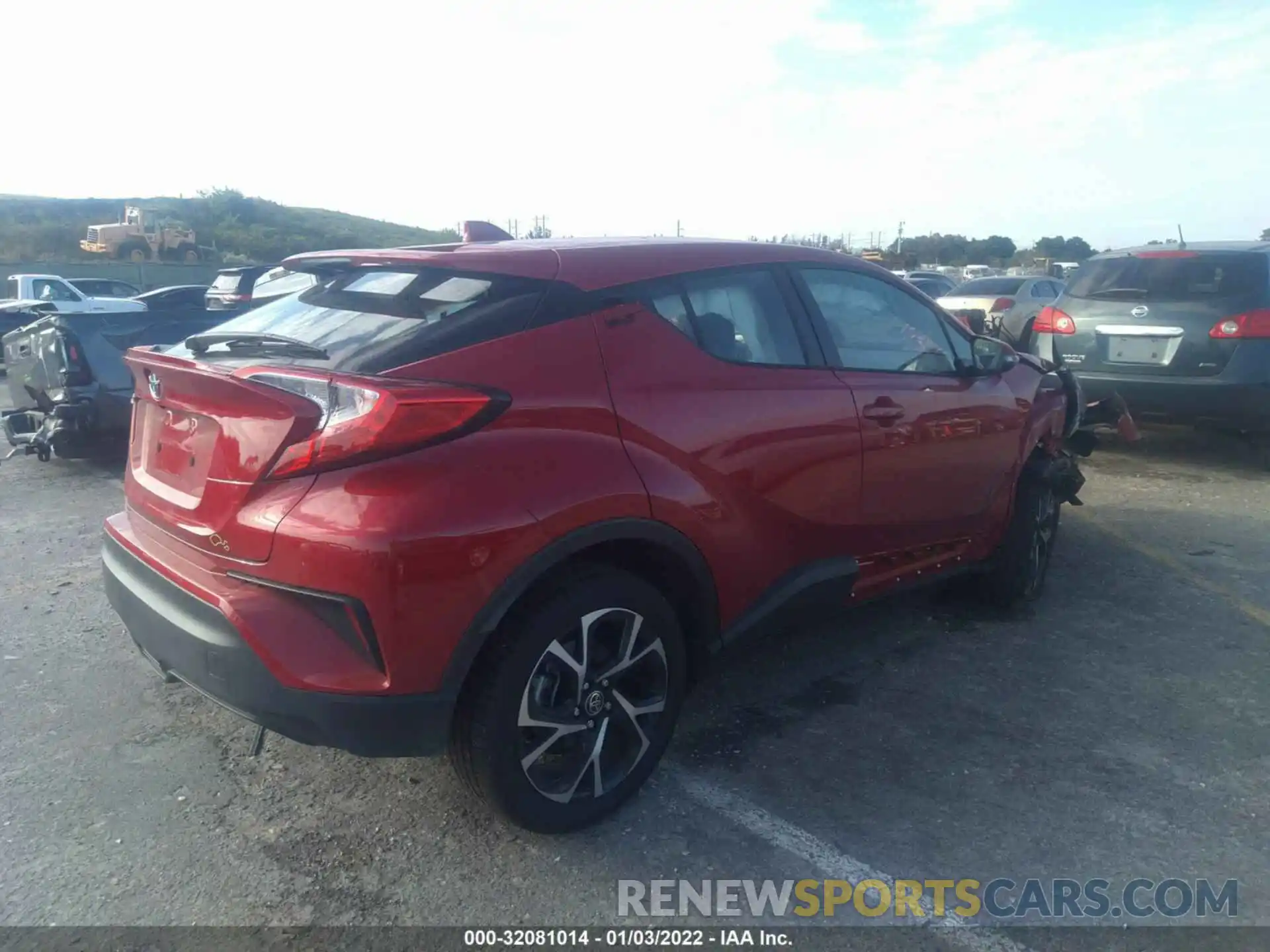 4 Photograph of a damaged car NMTKHMBX5MR135821 TOYOTA C-HR 2021