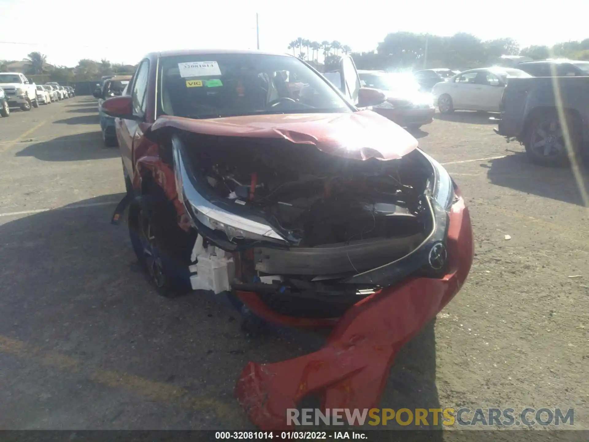 6 Photograph of a damaged car NMTKHMBX5MR135821 TOYOTA C-HR 2021