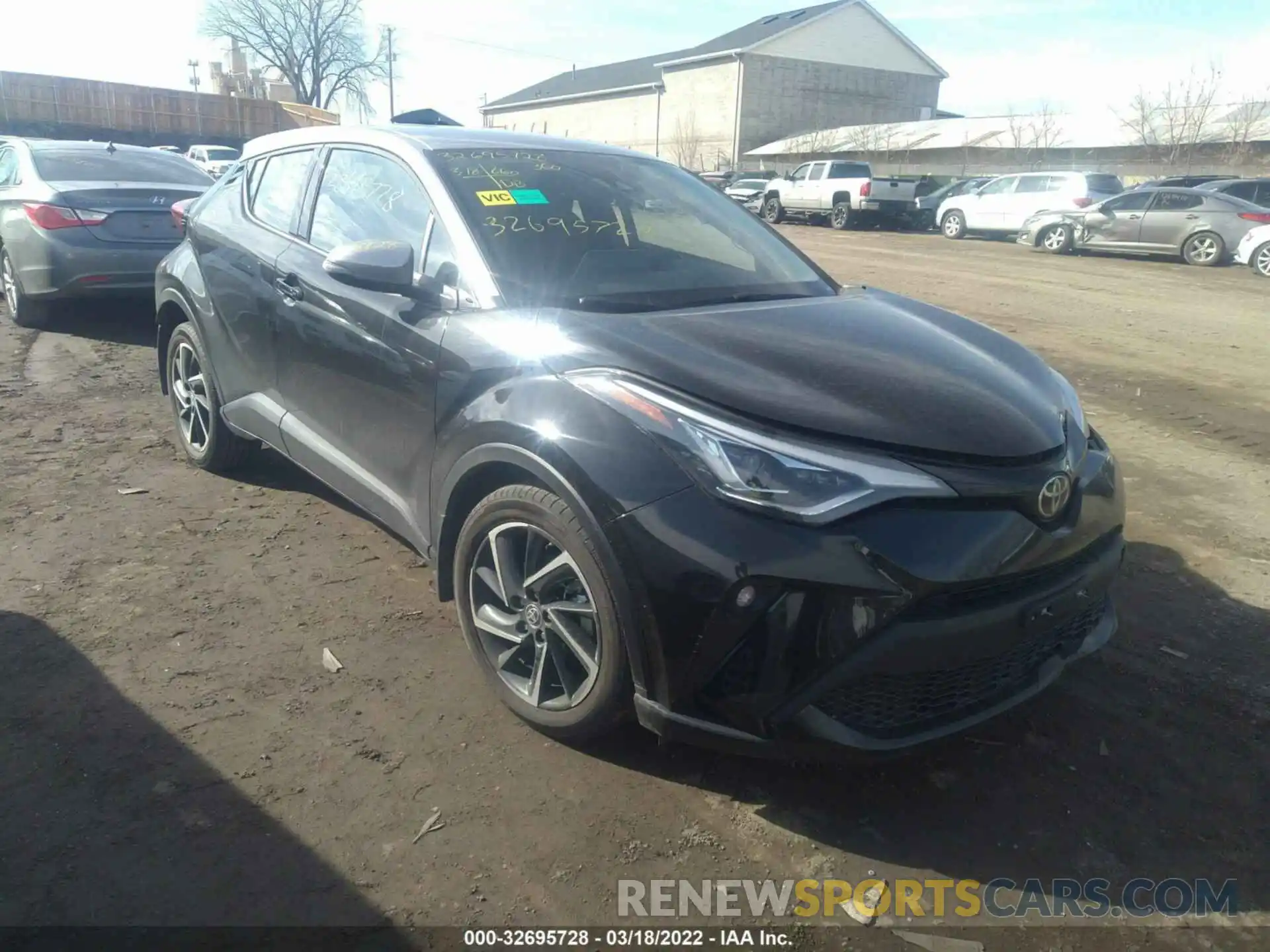 1 Фотография поврежденного автомобиля NMTKHMBX5MR136371 TOYOTA C-HR 2021