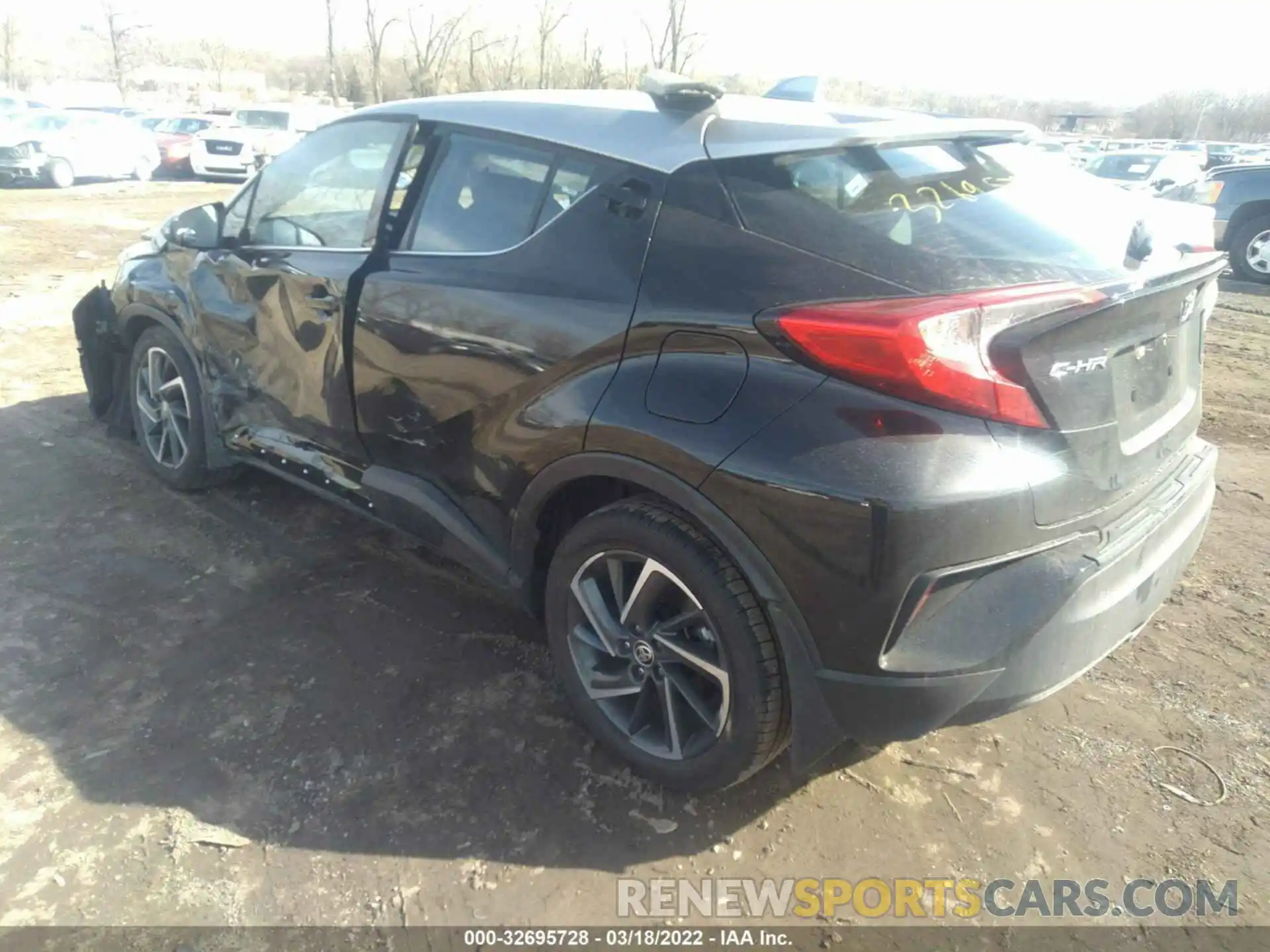 3 Фотография поврежденного автомобиля NMTKHMBX5MR136371 TOYOTA C-HR 2021