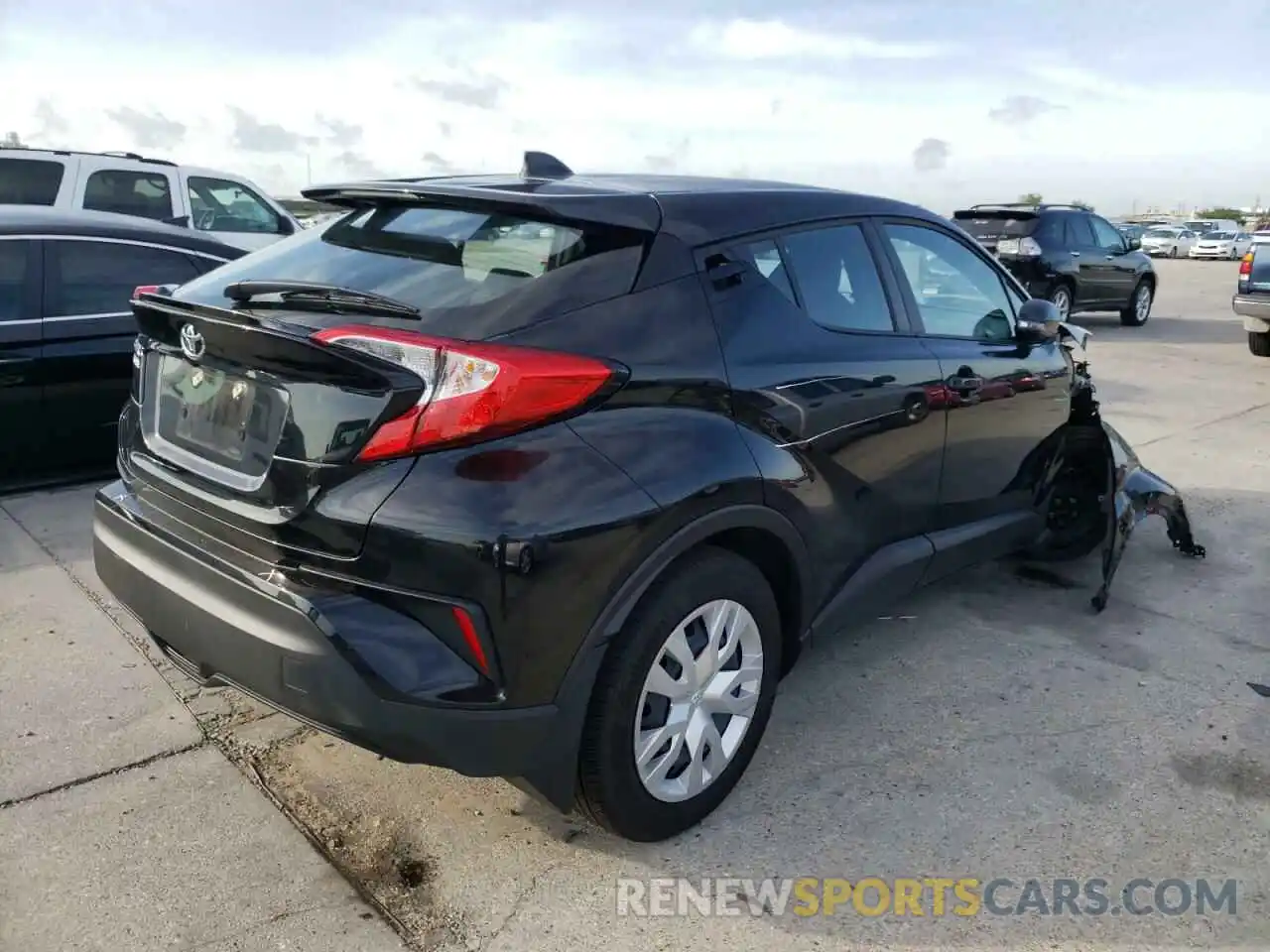 4 Photograph of a damaged car NMTKHMBX5MR136726 TOYOTA C-HR 2021