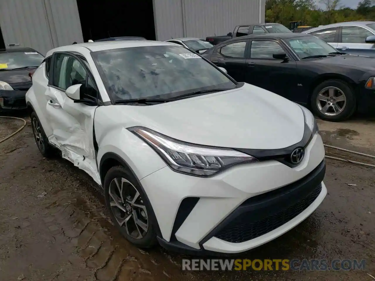 1 Photograph of a damaged car NMTKHMBX6MR119286 TOYOTA C-HR 2021