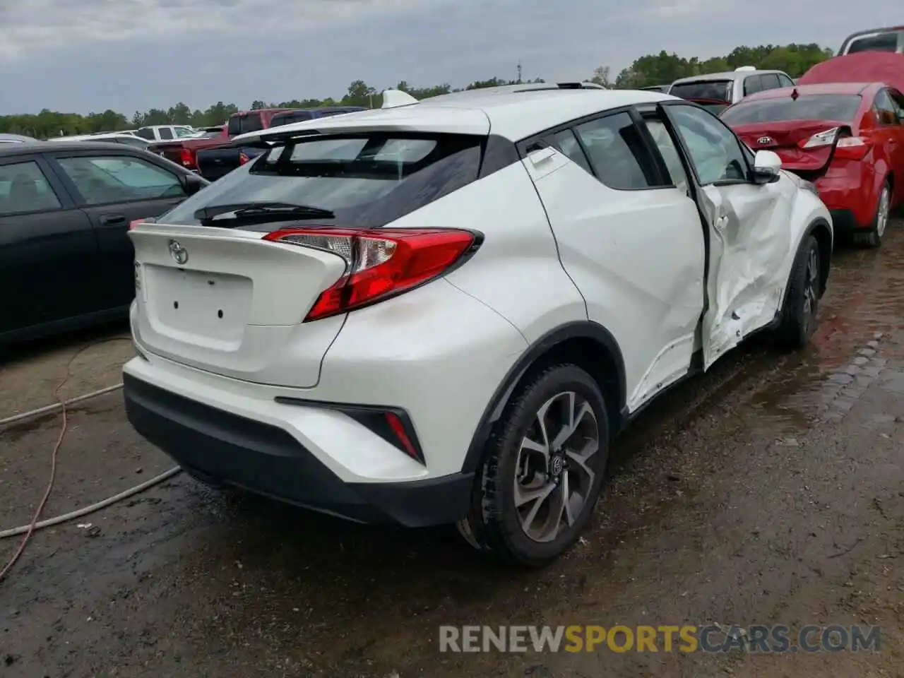 4 Photograph of a damaged car NMTKHMBX6MR119286 TOYOTA C-HR 2021