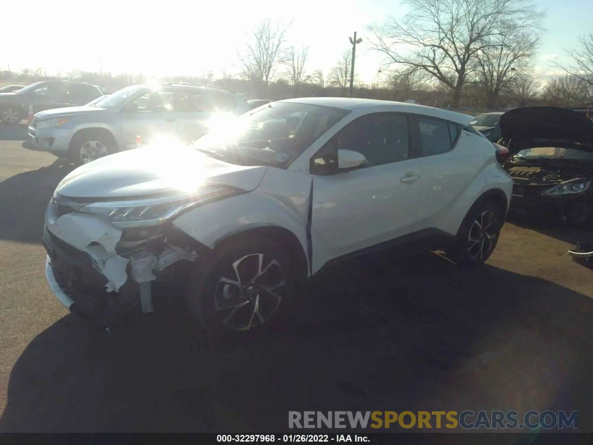 2 Photograph of a damaged car NMTKHMBX6MR119353 TOYOTA C-HR 2021