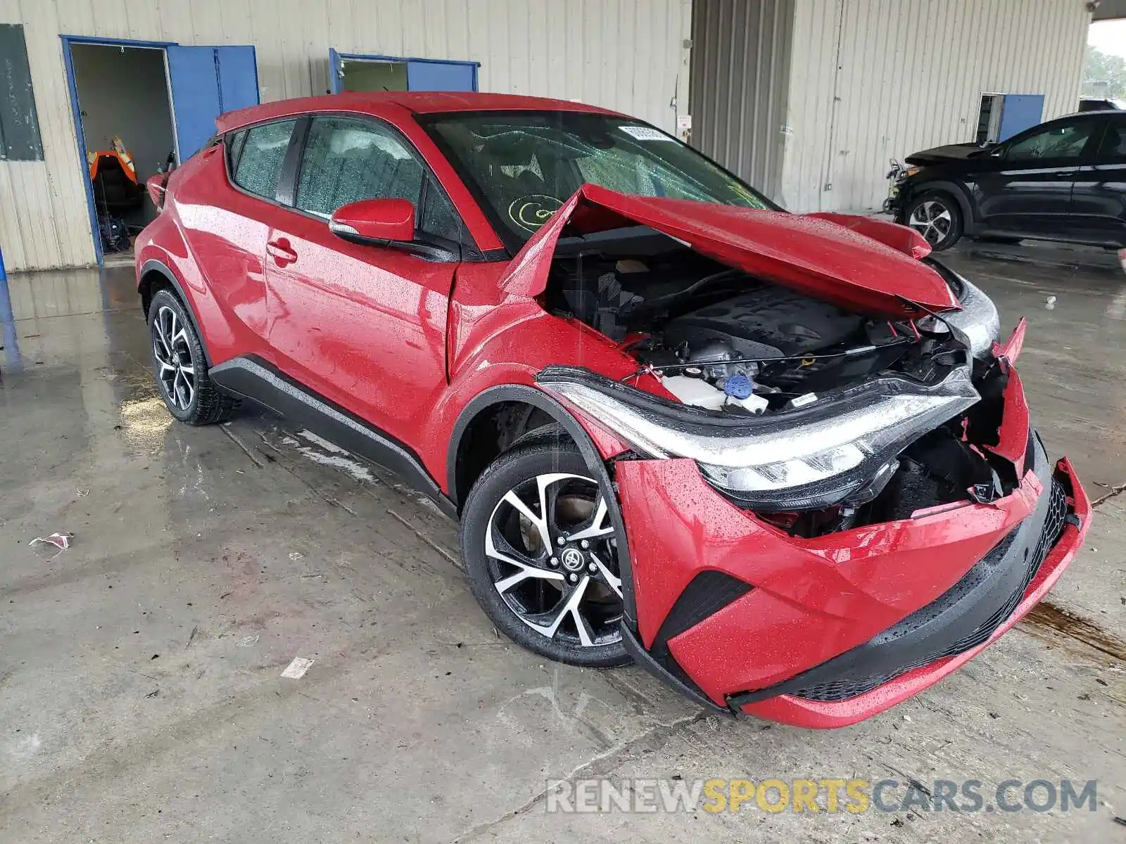 1 Photograph of a damaged car NMTKHMBX6MR119501 TOYOTA C-HR 2021