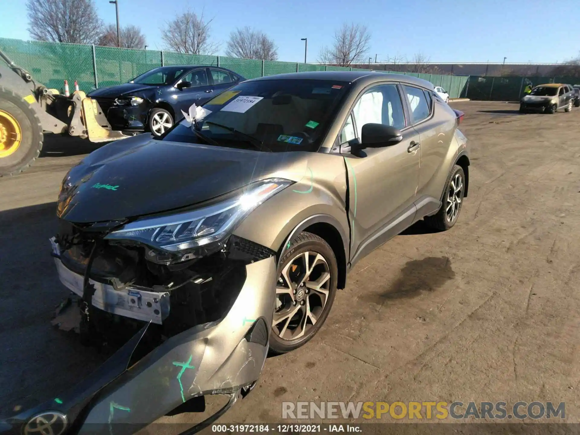 2 Photograph of a damaged car NMTKHMBX6MR120230 TOYOTA C-HR 2021