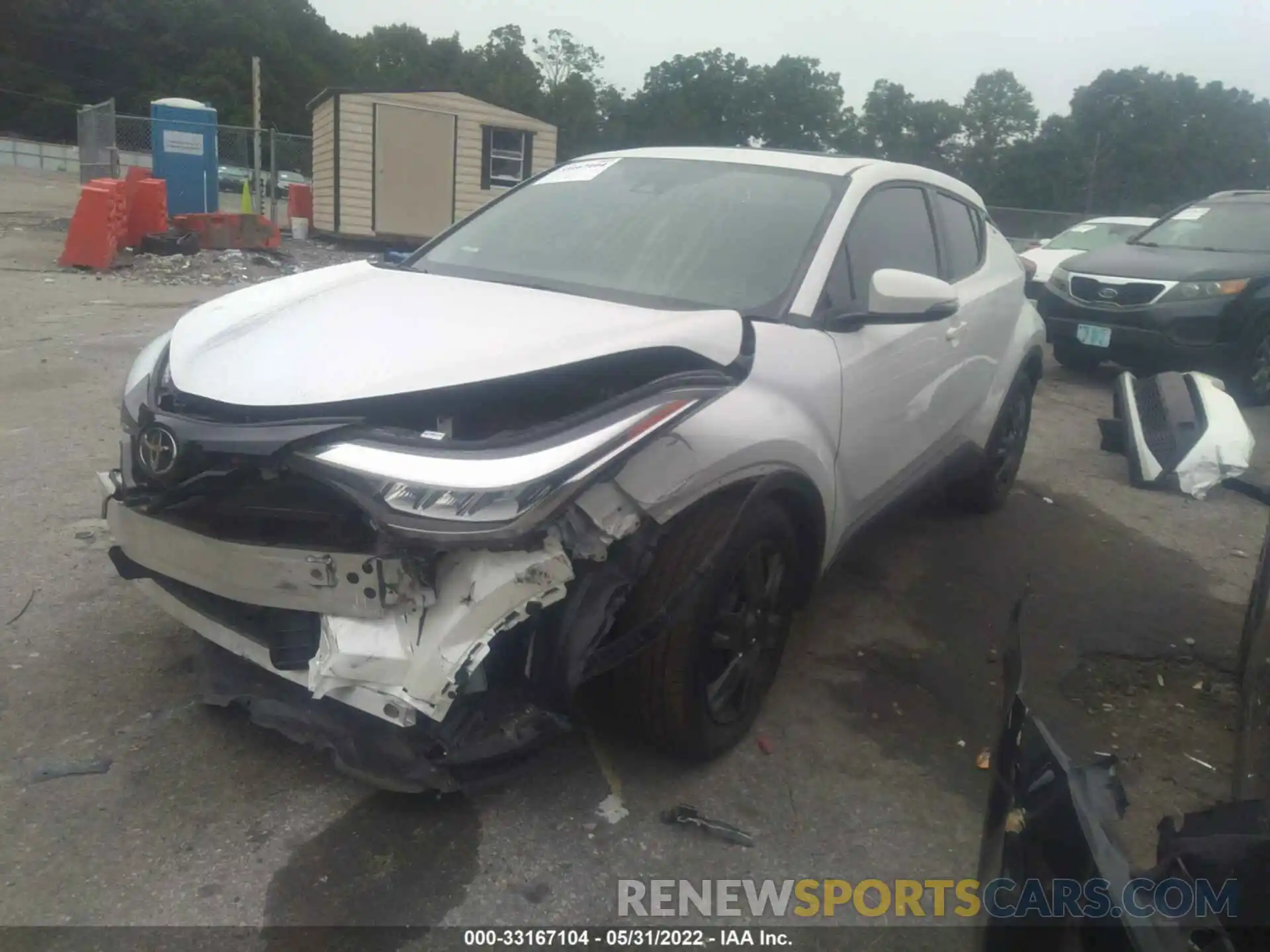 2 Photograph of a damaged car NMTKHMBX6MR120938 TOYOTA C-HR 2021