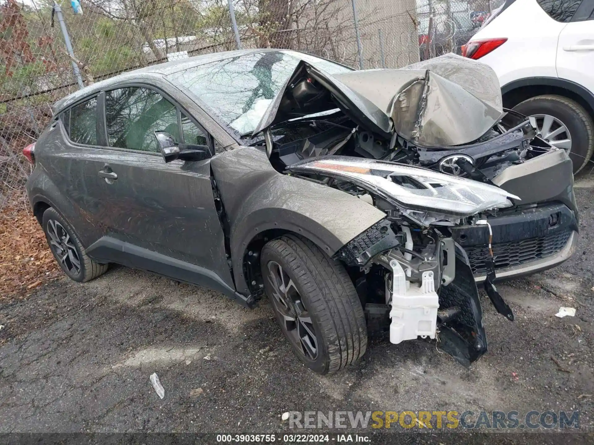 1 Photograph of a damaged car NMTKHMBX6MR124164 TOYOTA C-HR 2021