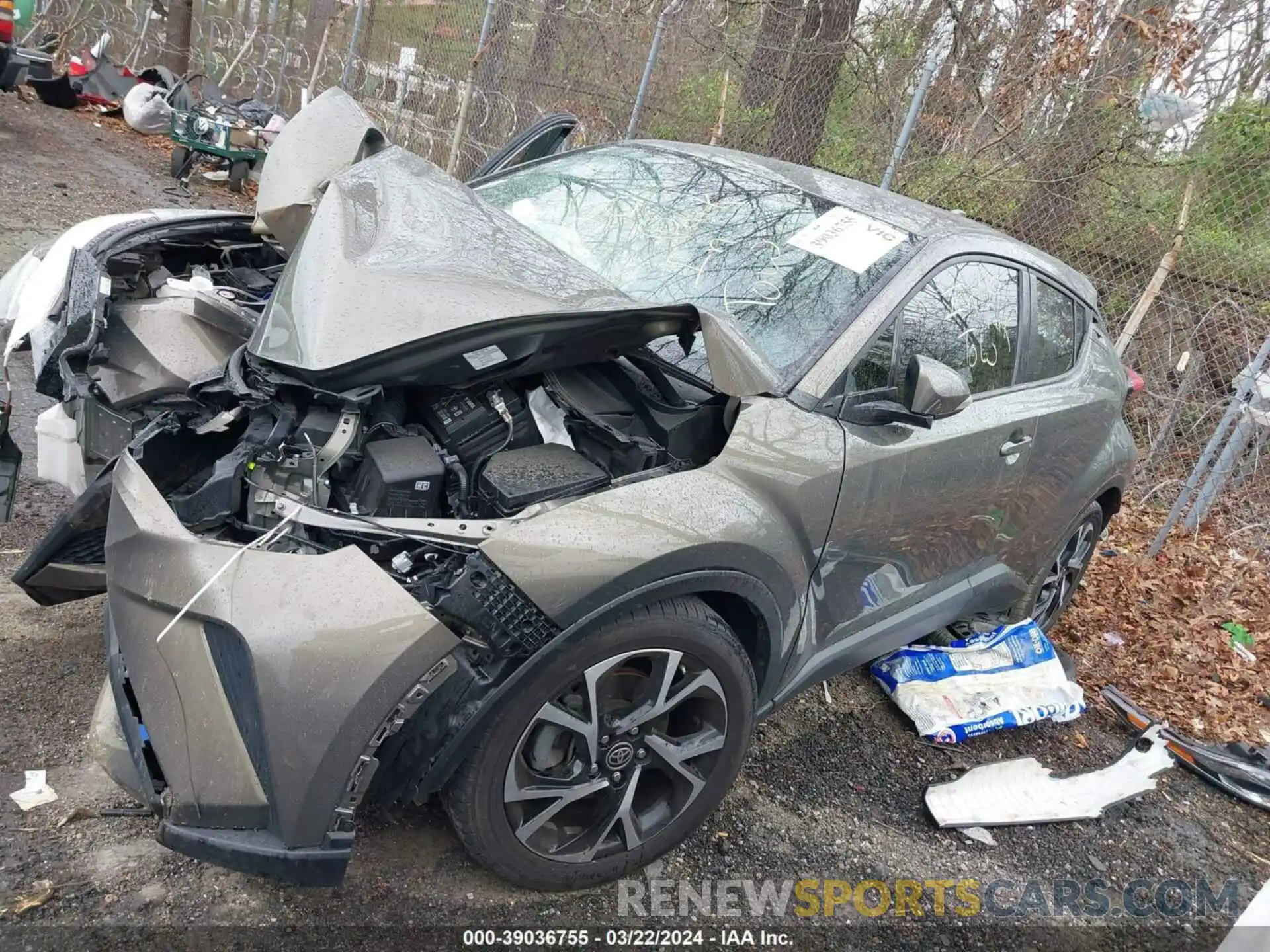 2 Photograph of a damaged car NMTKHMBX6MR124164 TOYOTA C-HR 2021