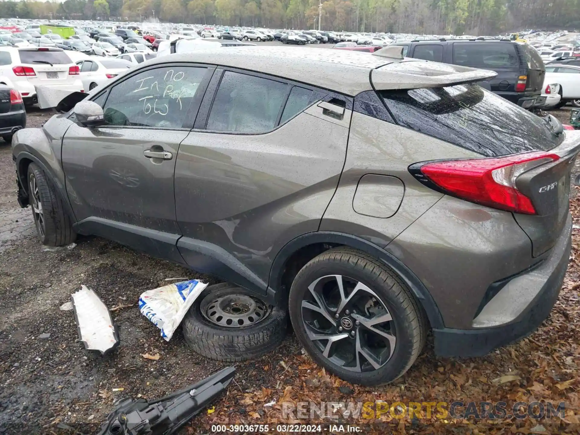 3 Photograph of a damaged car NMTKHMBX6MR124164 TOYOTA C-HR 2021