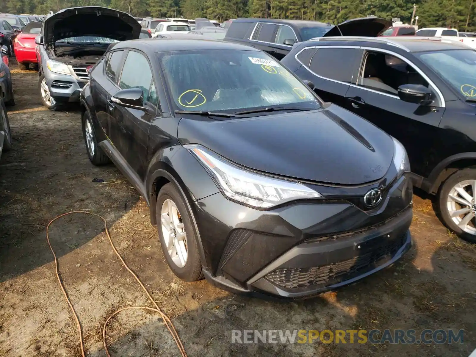 1 Photograph of a damaged car NMTKHMBX6MR125363 TOYOTA C-HR 2021