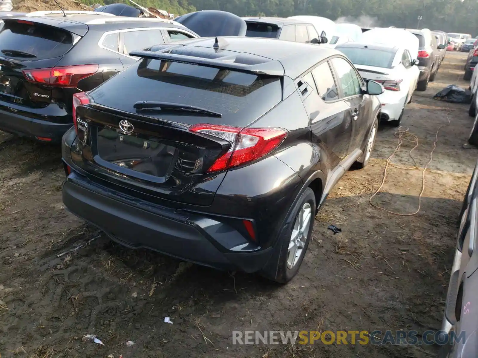 4 Photograph of a damaged car NMTKHMBX6MR125363 TOYOTA C-HR 2021