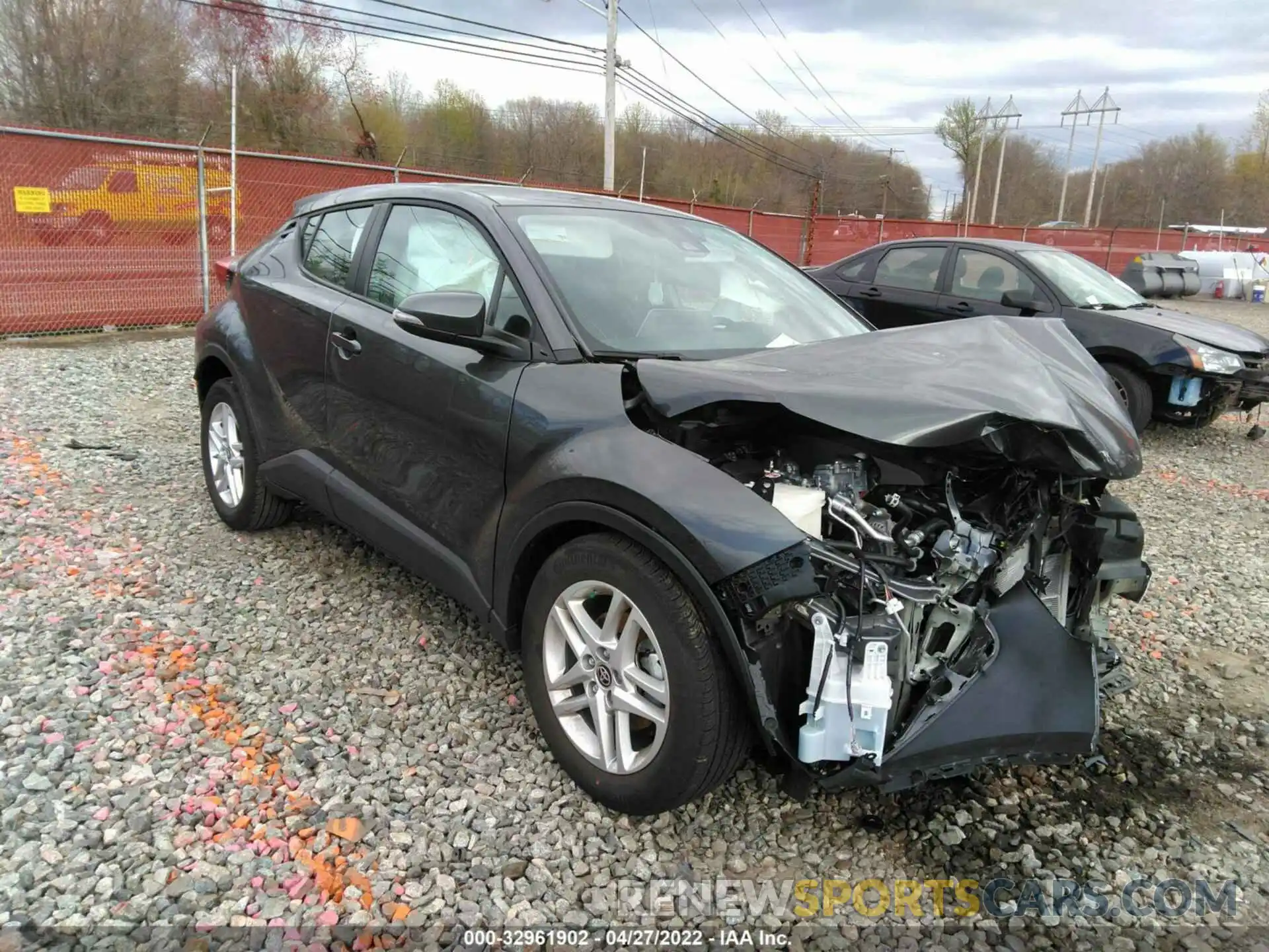 1 Photograph of a damaged car NMTKHMBX6MR126495 TOYOTA C-HR 2021