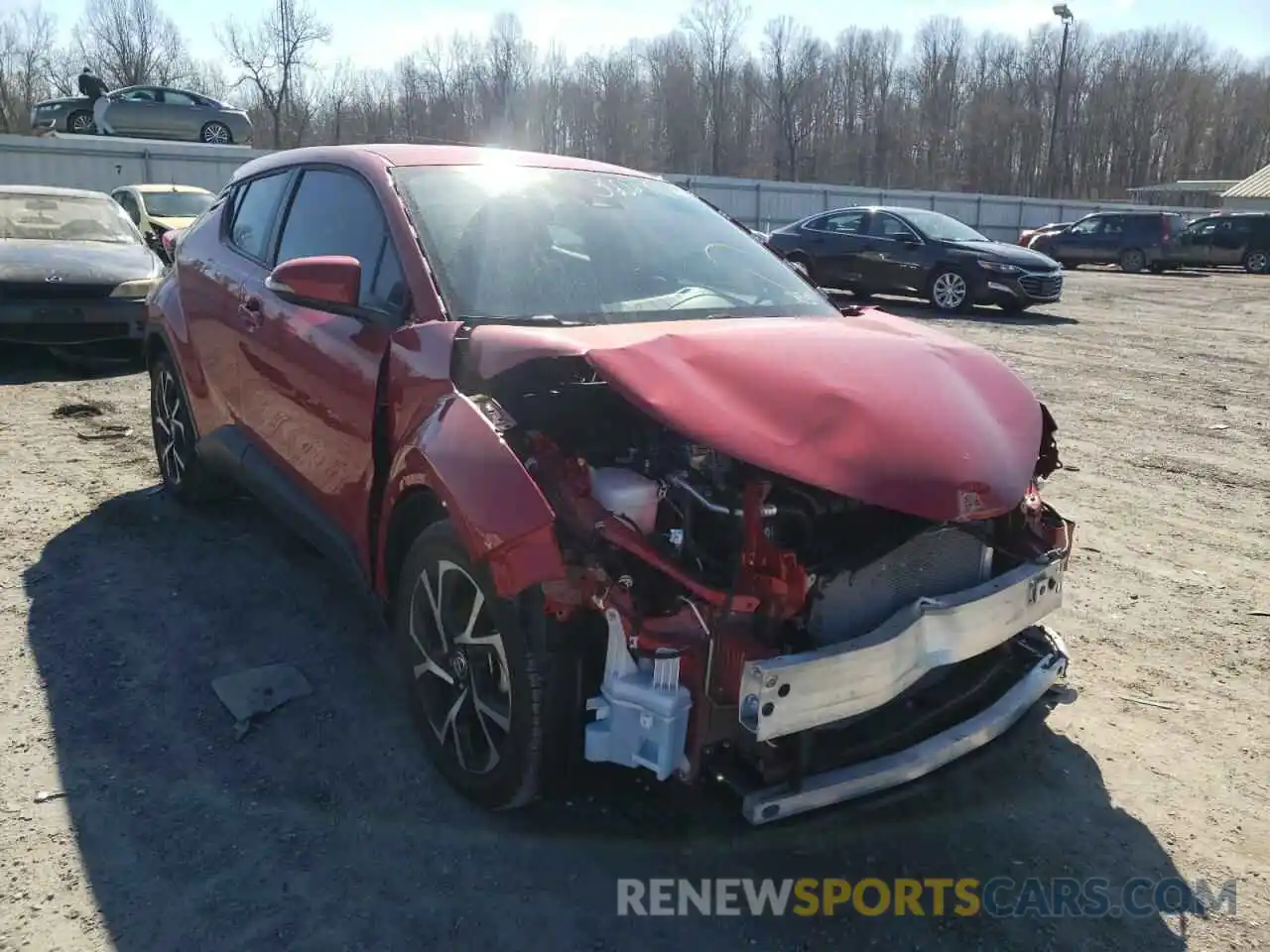 1 Photograph of a damaged car NMTKHMBX6MR127114 TOYOTA C-HR 2021