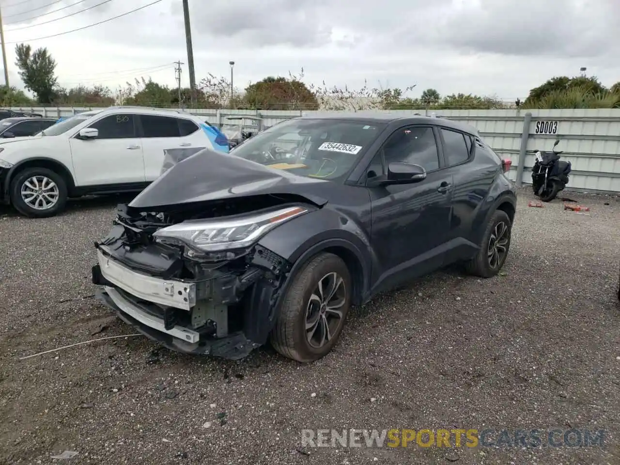 2 Photograph of a damaged car NMTKHMBX6MR128232 TOYOTA C-HR 2021