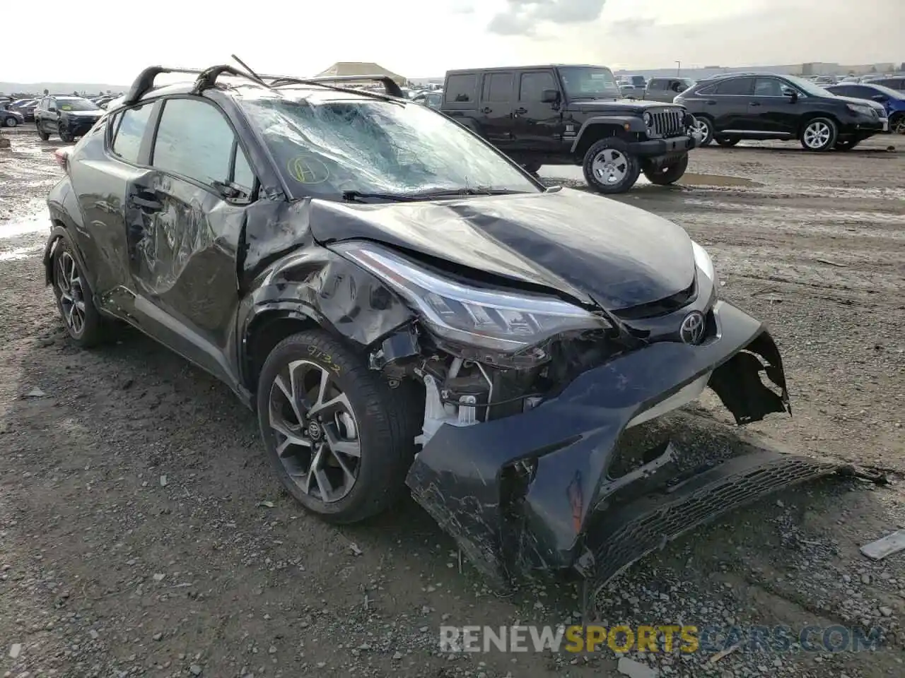 1 Photograph of a damaged car NMTKHMBX6MR129624 TOYOTA C-HR 2021