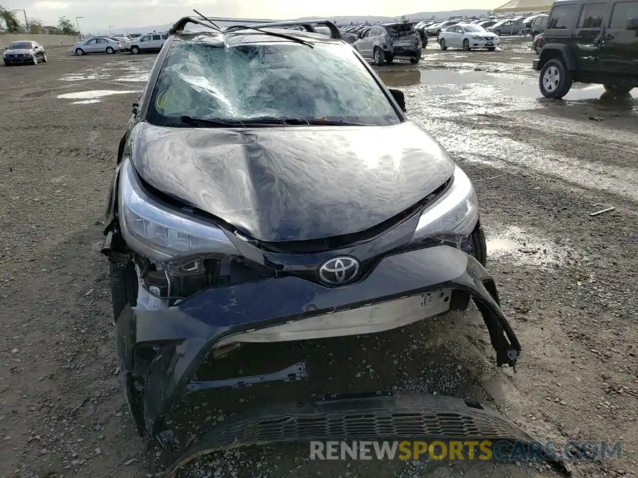 9 Photograph of a damaged car NMTKHMBX6MR129624 TOYOTA C-HR 2021