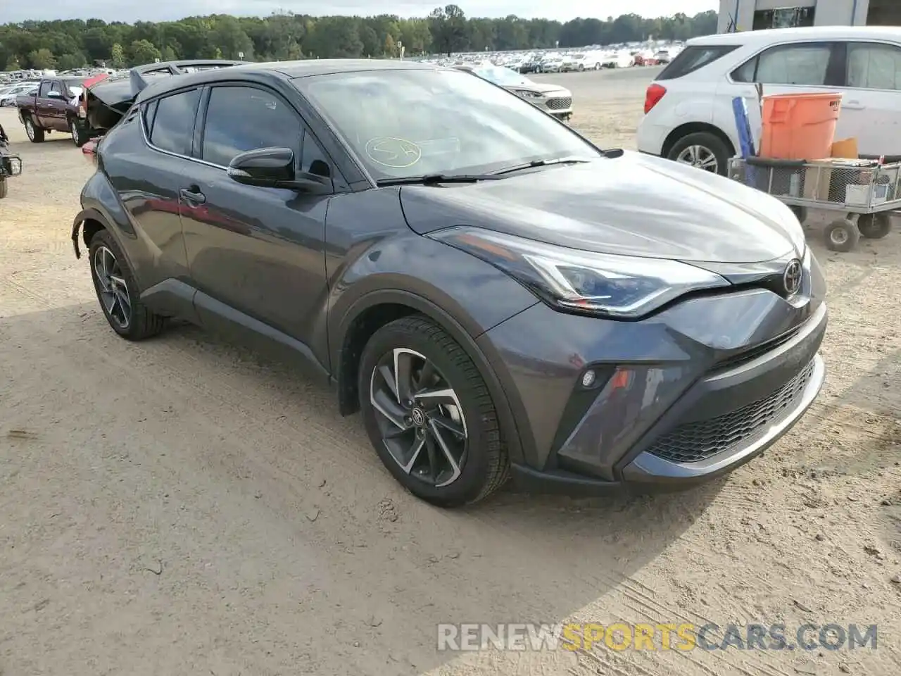 1 Photograph of a damaged car NMTKHMBX6MR130272 TOYOTA C-HR 2021