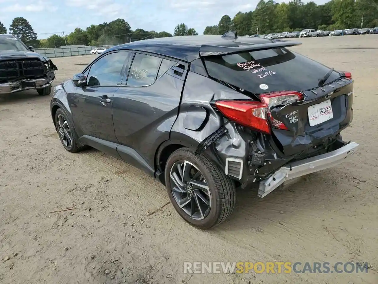 3 Photograph of a damaged car NMTKHMBX6MR130272 TOYOTA C-HR 2021