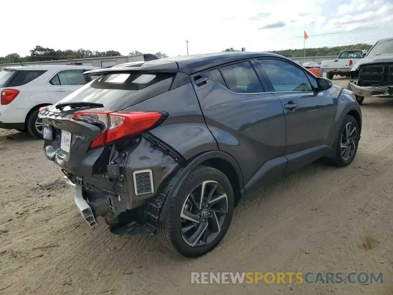 4 Photograph of a damaged car NMTKHMBX6MR130272 TOYOTA C-HR 2021