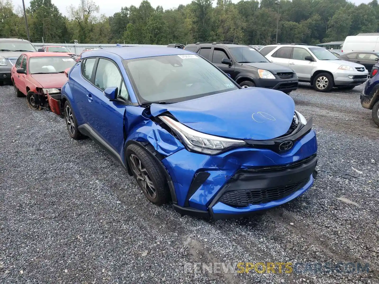 1 Photograph of a damaged car NMTKHMBX6MR130322 TOYOTA C-HR 2021