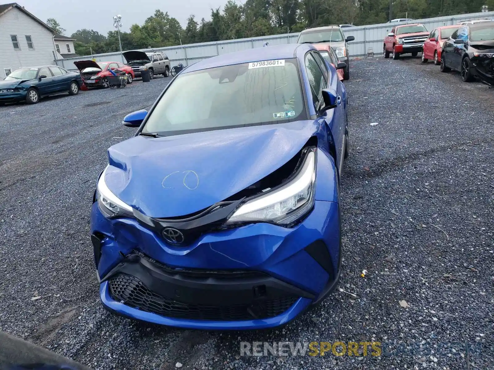 7 Photograph of a damaged car NMTKHMBX6MR130322 TOYOTA C-HR 2021