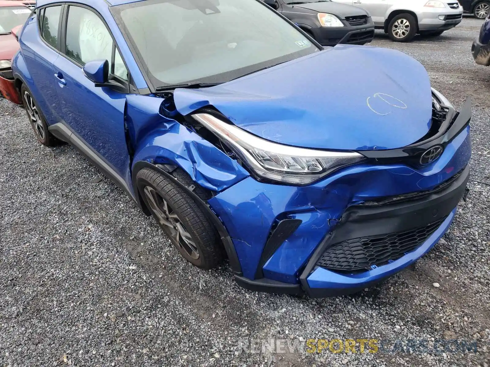 9 Photograph of a damaged car NMTKHMBX6MR130322 TOYOTA C-HR 2021