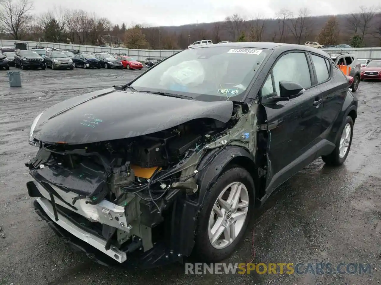 2 Photograph of a damaged car NMTKHMBX6MR135469 TOYOTA C-HR 2021