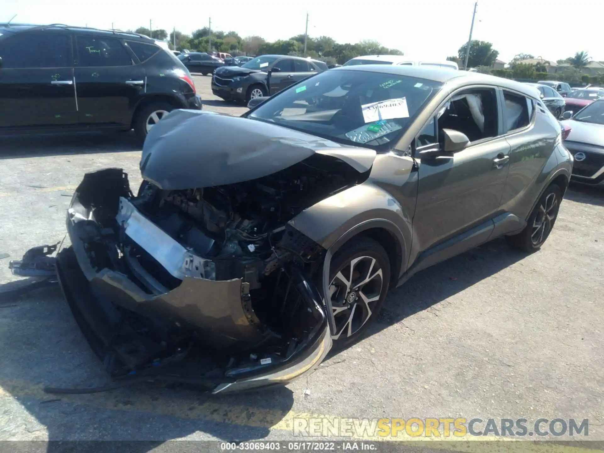 2 Photograph of a damaged car NMTKHMBX6MR136444 TOYOTA C-HR 2021