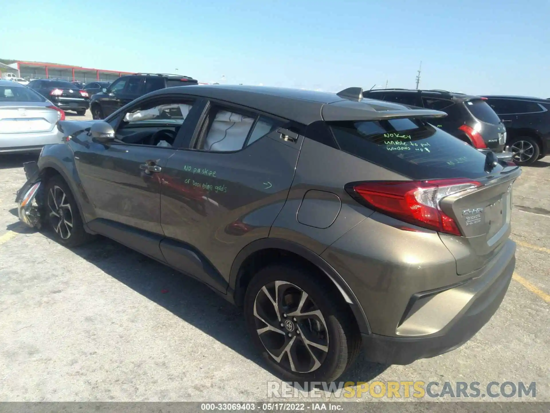 3 Photograph of a damaged car NMTKHMBX6MR136444 TOYOTA C-HR 2021