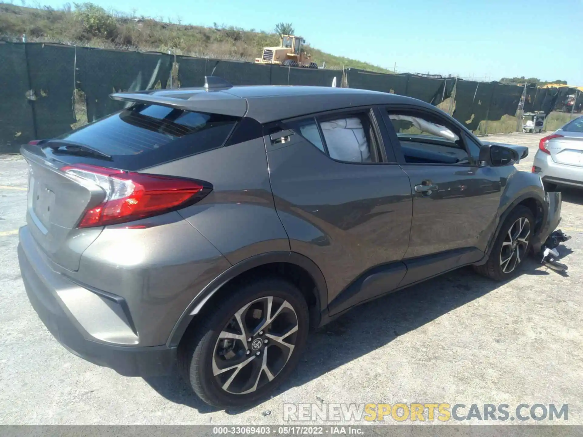 4 Photograph of a damaged car NMTKHMBX6MR136444 TOYOTA C-HR 2021