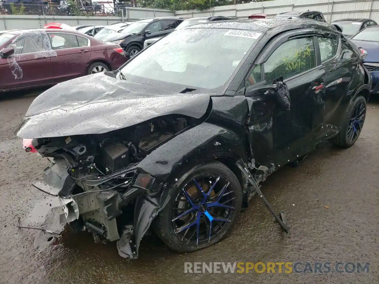 2 Photograph of a damaged car NMTKHMBX7MR118812 TOYOTA C-HR 2021