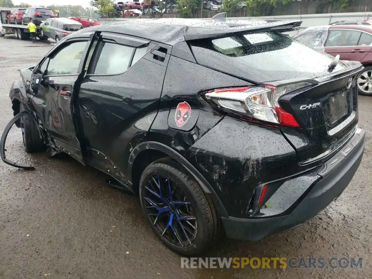 3 Photograph of a damaged car NMTKHMBX7MR118812 TOYOTA C-HR 2021