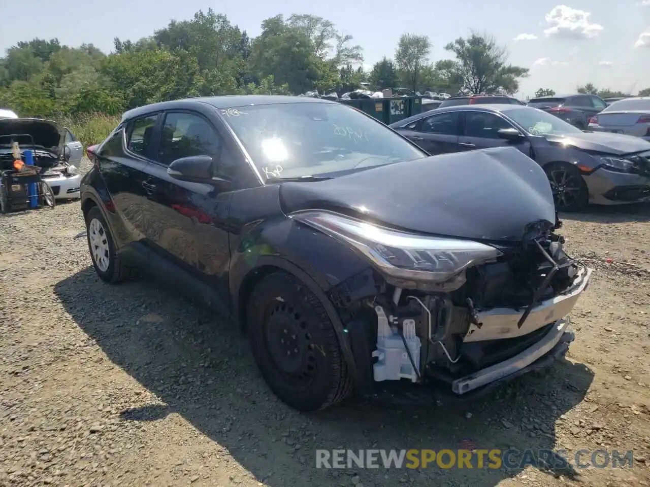 1 Photograph of a damaged car NMTKHMBX7MR119345 TOYOTA C-HR 2021