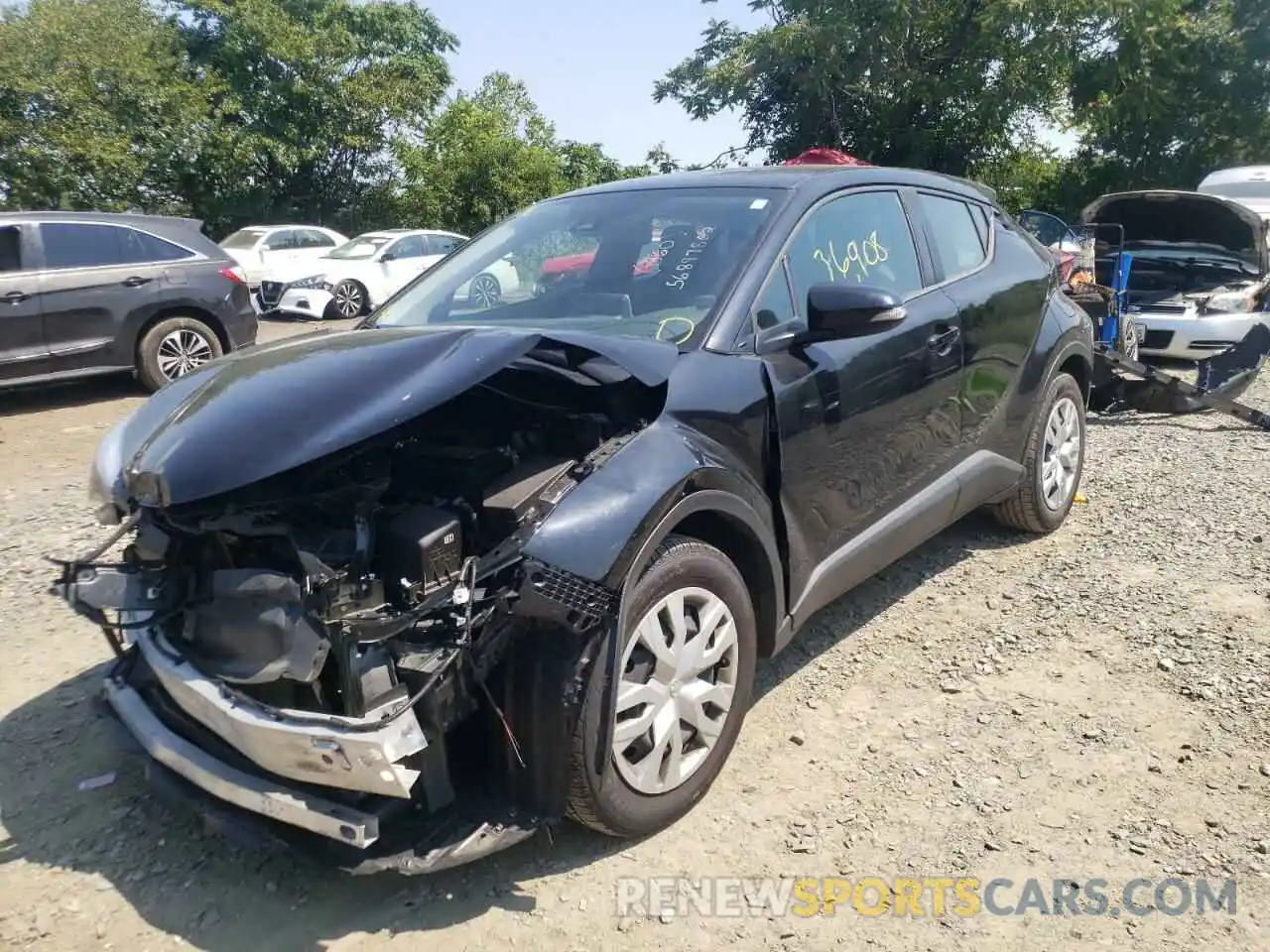 2 Photograph of a damaged car NMTKHMBX7MR119345 TOYOTA C-HR 2021