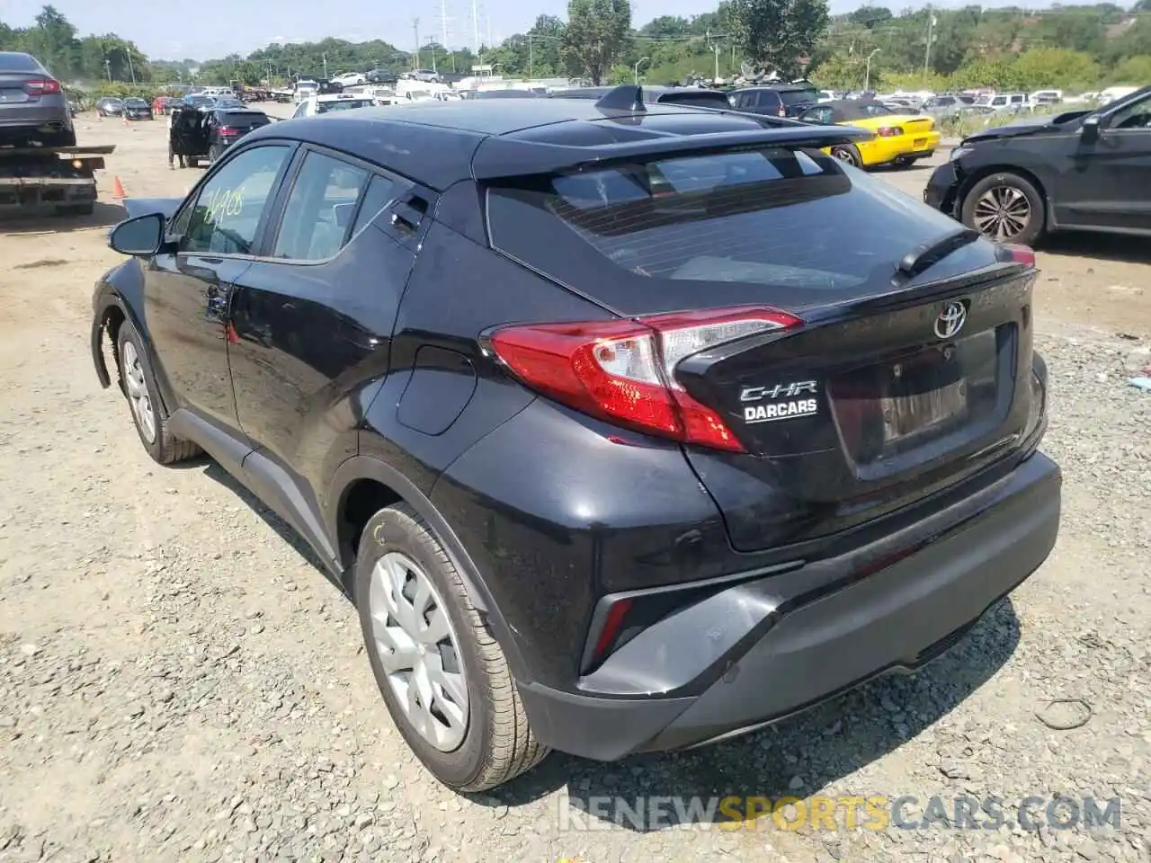 3 Photograph of a damaged car NMTKHMBX7MR119345 TOYOTA C-HR 2021