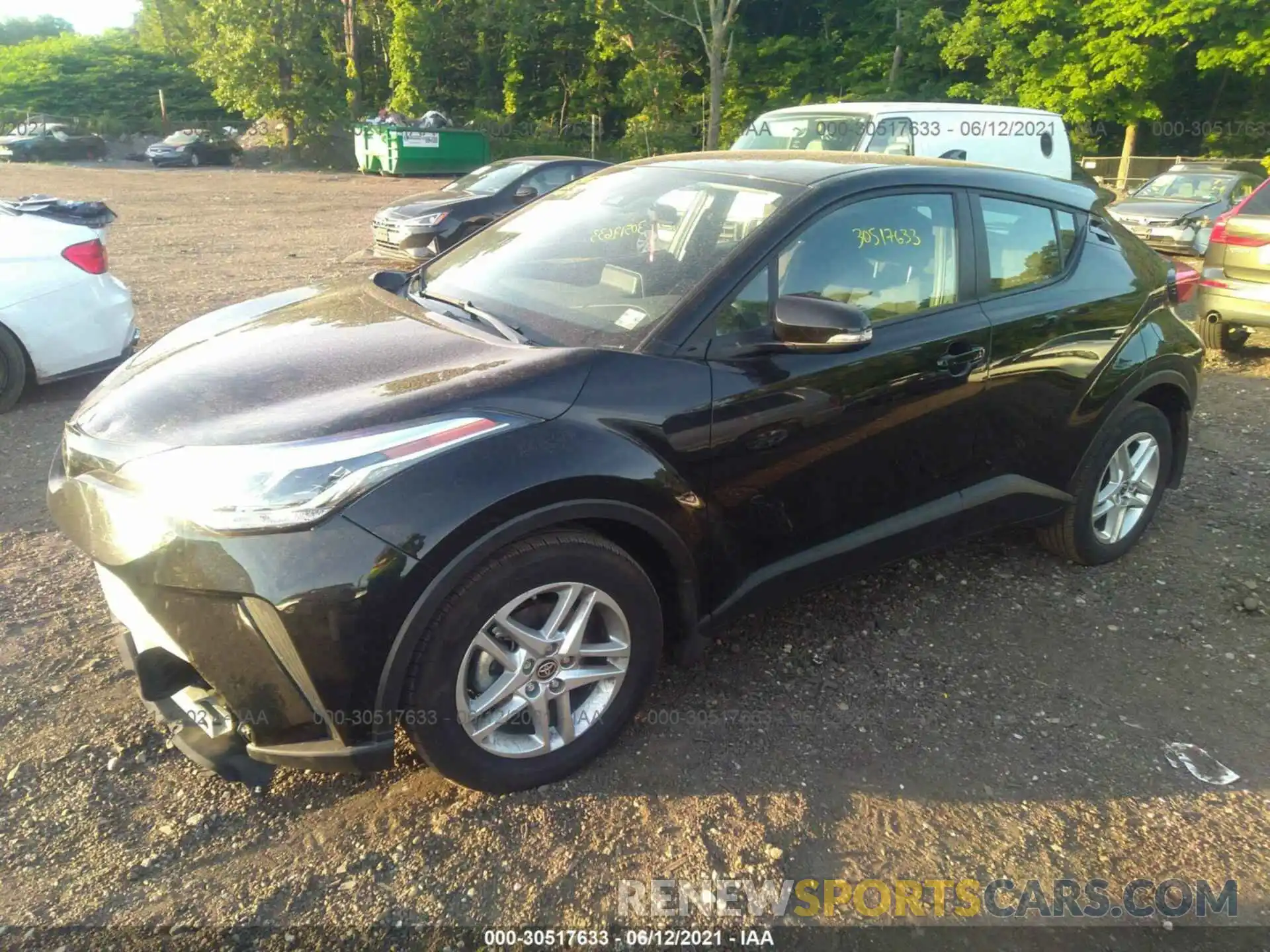 2 Photograph of a damaged car NMTKHMBX7MR119748 TOYOTA C-HR 2021