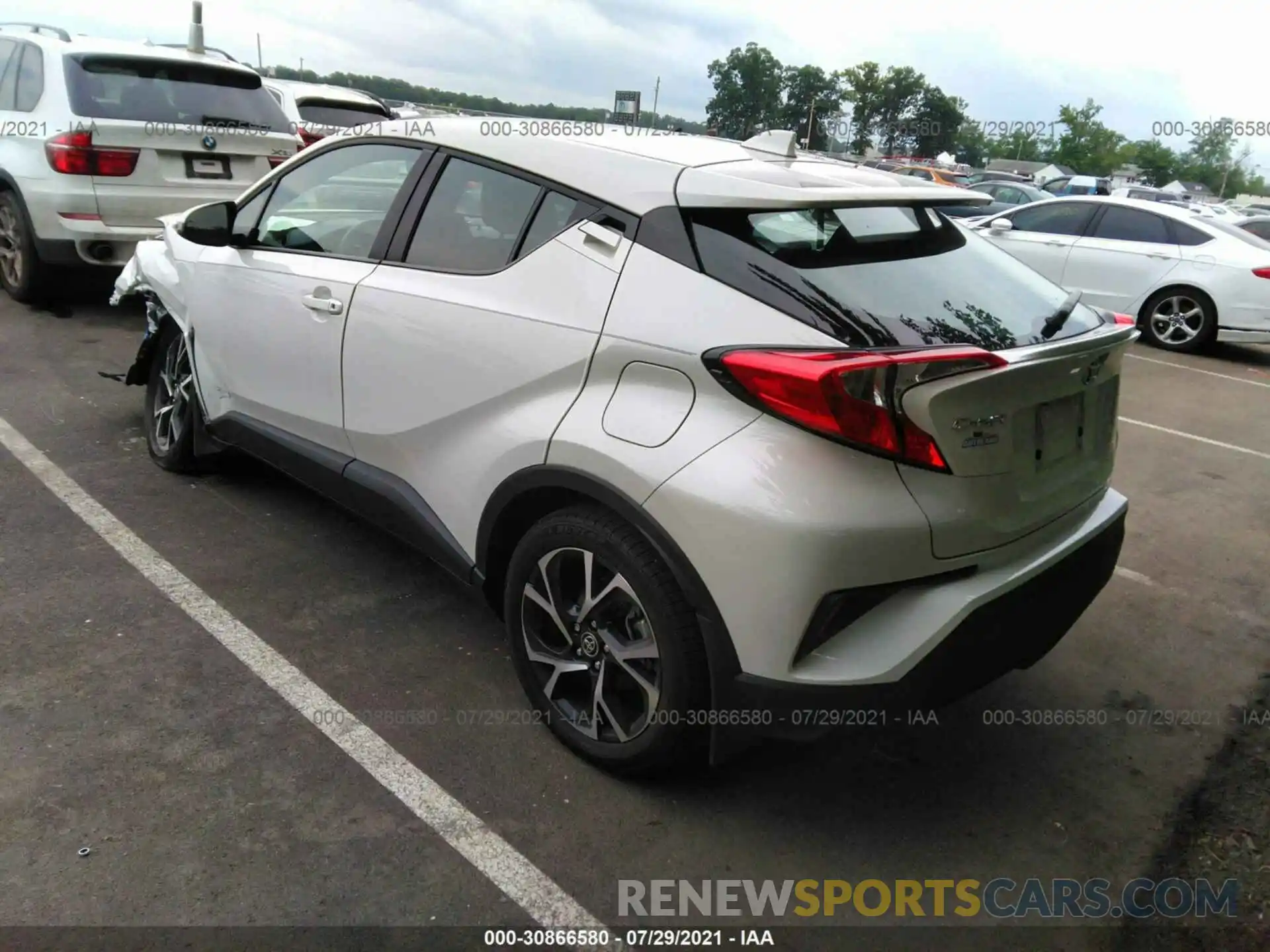 3 Photograph of a damaged car NMTKHMBX7MR119829 TOYOTA C-HR 2021